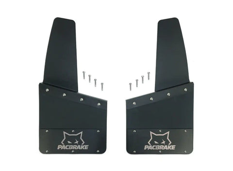 Pacbrake HP10580-12-12 Pacbrake Kickback-Style Mud Flaps (Set Of Four)