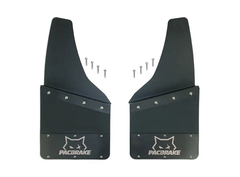 Pacbrake HP10580-12-12 Pacbrake Kickback-Style Mud Flaps (Set Of Four)