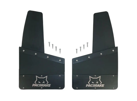 Pacbrake HP10580-14-12 Pacbrake Kickback-Style Mud Flaps (Set Of 4)