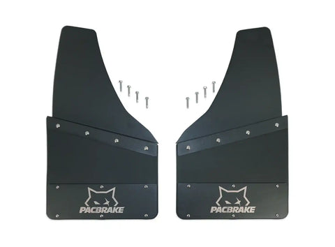 Pacbrake HP10580-14-12 Pacbrake Kickback-Style Mud Flaps (Set Of 4)