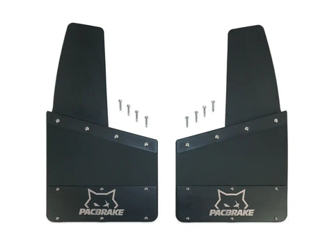Pacbrake HP10580-14-14 Pacbrake Kickback-Style Mud Flaps (Set Of Four)