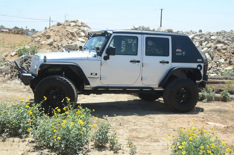 DV8 Offroad HT07FB42-W 07-18 Jeep JK 4-Door Hard Top Fastback with Wiper