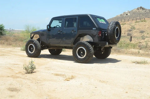 DV8 Offroad HT07FB42-W 07-18 Jeep JK 4-Door Hard Top Fastback with Wiper
