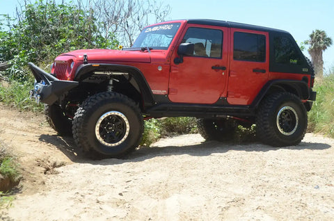 DV8 Offroad HT07FB42-W 07-18 Jeep JK 4-Door Hard Top Fastback with Wiper