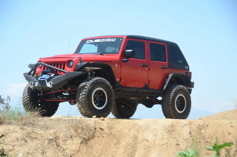 DV8 Offroad HT07FB42-W 07-18 Jeep JK 4-Door Hard Top Fastback with Wiper