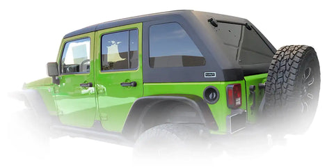 DV8 Offroad HT07FB42-W 07-18 Jeep JK 4-Door Hard Top Fastback with Wiper
