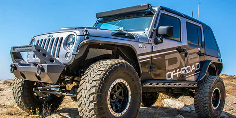 DV8 Offroad HT07FB42-W 07-18 Jeep JK 4-Door Hard Top Fastback with Wiper