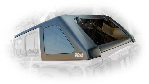 DV8 Offroad HTJLFB-P 18+Jeep JL 4-Door Hard Top Fastback Primer