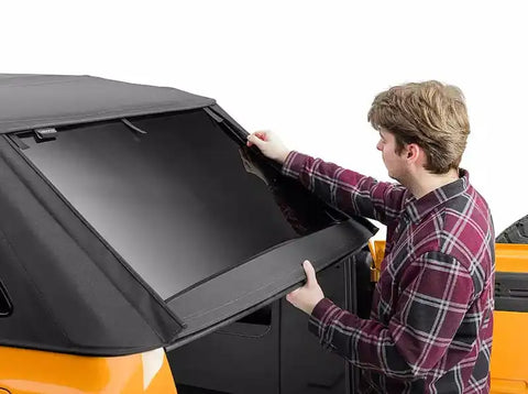 Havoc Offroad HFB-09-101 Soft Top Voyager Fastback Black Twill Cloth