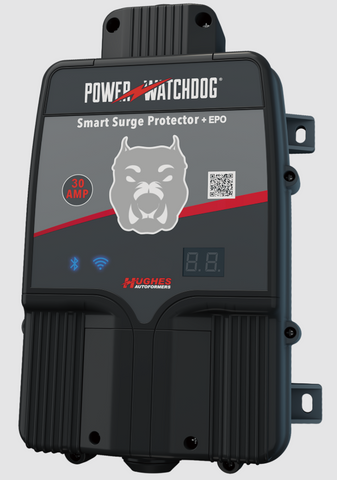 Hughes Auto PWD30EPOHW Surge Protector Power Watchdog Gen II