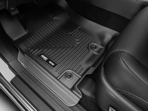 Husky Liner 13931 Front Row 2 Piece with Manual Transmission With Vinyl Floors