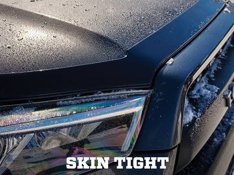 Husky Liners 2877183 Aeroskin Hood Protector - Matt Black Low Profile