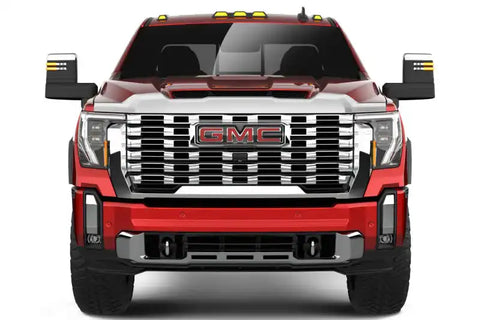 Husky Liner 2892285- Aeroskin Hood Protector Chrome 2024-2025 GMC Sierra 2500/3500 HD