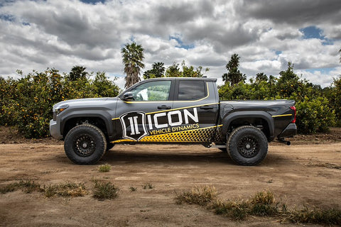 ICON Vehicle Dynamics K53294TS ICON 2024 Toyota Tacoma 1.25-3" Lift Stage 4 Suspension System Tubular UCA W/ Triple Rate Rear Springs