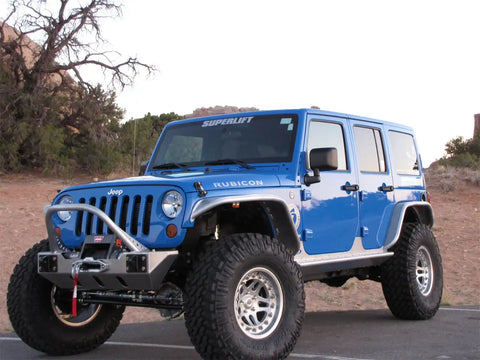 Superlift K997FX 4 Lift Kit w/ Fox 2.0 Res Shocks - 07-18 Wrangler JK 4Dr Reflex Ctrl Arms