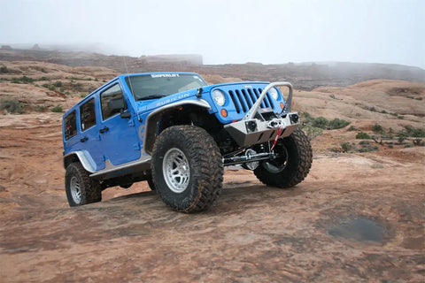 Superlift K997B 4 Lift Kit - 07-18 Wrangler JK 4-door w/ Reflex Ctrl Arms & Bilstein Shocks