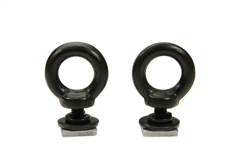 INNO Racks IOP52 Tie Down Anchor Eye Bolt For T-Slot Roof Rack Platforms Powder Coated Black Steel Set Of 2