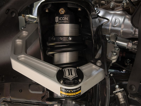 ICON Vehicle Dynamics 58550DJ ICON 2005-2023 Toyota Tacoma Billet Front Upper Control Arm W/ Delta Joint Kit