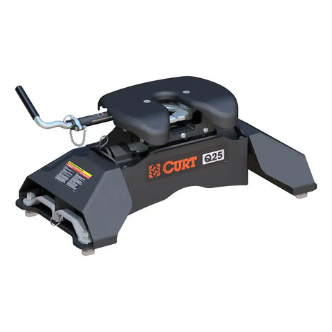CURT 16039 Q25 5th Wheel Hitch, Select Ford F-250, F-350, F-450, 8' Bed Puck System
