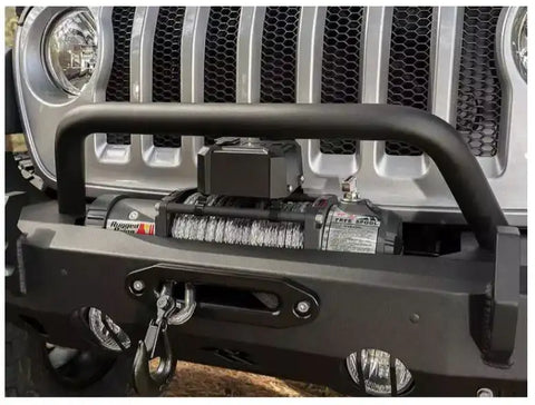 Rugged Ridge 11540.32 - HD Bumper, Stubby, Front 07-18 JK, 18-21 JL, 20-21 Gladiator JT