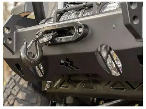 Rugged Ridge 11540.32 - HD Bumper, Stubby, Front 07-18 JK, 18-21 JL, 20-21 Gladiator JT