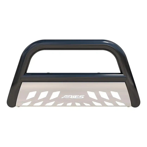 ARIES B35-2002 - 3-Inch Black Steel Bull Bar, No-Drill, Select Toyota Tacoma