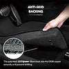 3D MATS/U-AC L1KA08501509 KAGU FLOOR MAT; BLACK; 4 PC.; 2 PC.