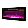 GREYSTONE 36' BLACK STEEL FIREPLACE