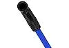 SPK PLUG WIRE 45D BLUE