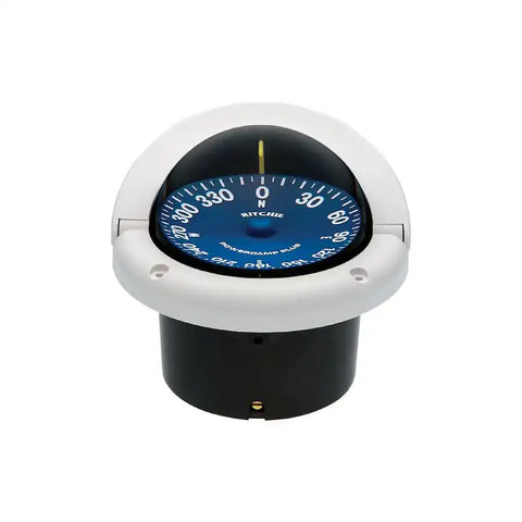 COMPASS FLUSH MNT 3.75'DIAL WHITE