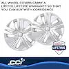 COAST2COAST IWC55116S WC 18-23 LEAF SILVER 16' SPOKE