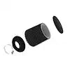 K&N FILTER RU-3108HBK UNIVERSAL CLAMP-ON AIR FILTER