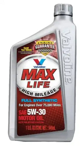 VALVOLINE VV179 5W30 MAXLIFE SYNTHETIC 6 1QT CASE