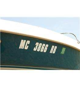 ATTWOOD MARI 14141-7 LETTER KIT  WHITE