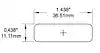 BLUE SEA 8030-BSS LABEL KIT DC PANEL BASIC