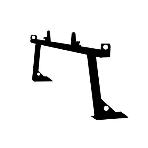 MAGNUM TRUCK 667919 REAR RACK FOR JEEP GLADIATOR - BLAC