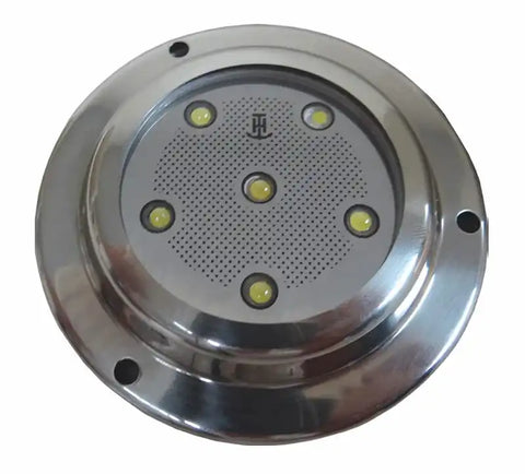ROUND U/W BLUE LED W/ SS BEZEL