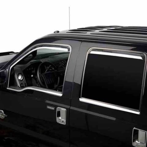 Putco 480070 - Element Chrome Window Visor In Channel 4 pc.