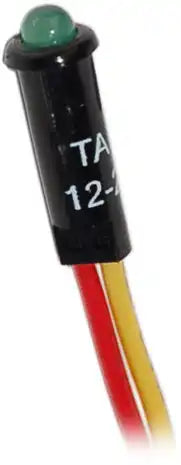 LED GREEN 11/64IN 12VDC