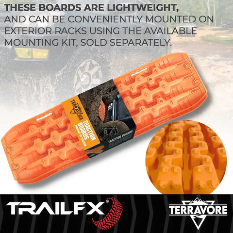 TRACTION BOARD - ORANGE