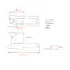 RUBBER DRAW LATCH (PKGD)