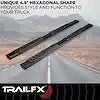 TrailFX AL4008B - Step Nerf Bar Extended Cab Pickup