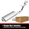 BRE EXHAUST 106-0012 EXHAUST KIT  02-07 JEEP LIBERTY