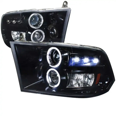 HALO LED PROJECTOR HEADLIGHT GLOSS