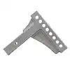 HUSKY TOWING 30860 2' 8-HOLE WD SHANK 10'L X 8'R