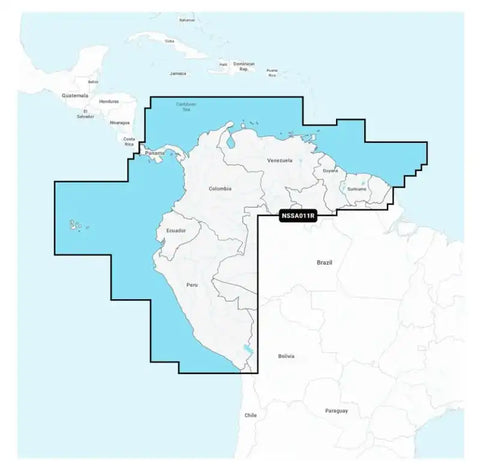 SOUTH AMERICA  NORTH   INLAND AND C