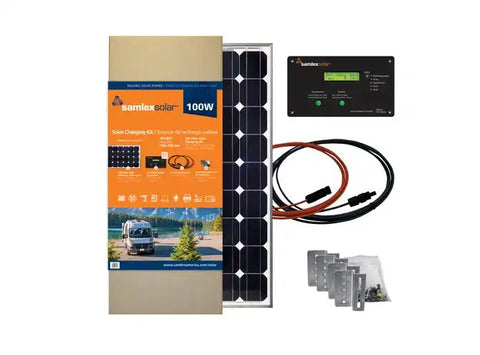 100W SOLAR CHARGING KIT