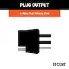 CURT MFG 56494 CUSTOM WIRING HARNESS  4-WAY FLAT O