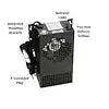 CAFRAMO 9421CABBX CABINET HEATER 120V 500W THERMOS