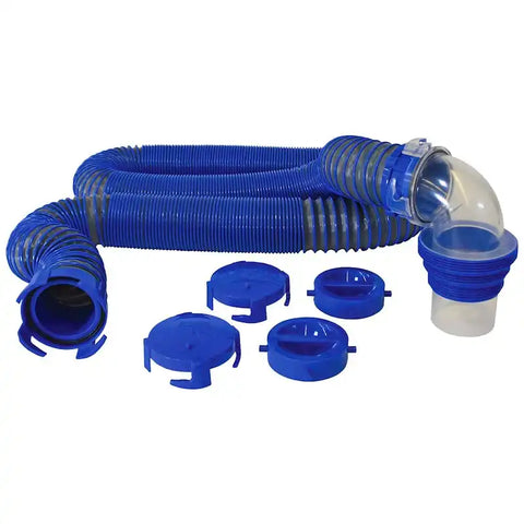 SEWER HOSE KIT  20'  PLASTIC RIB